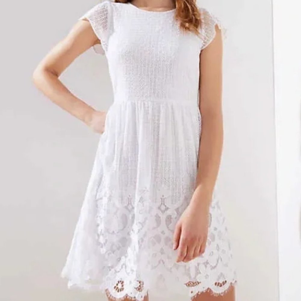 White Lace Dress